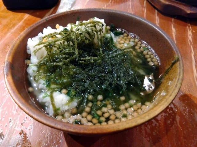 海苔茶漬け