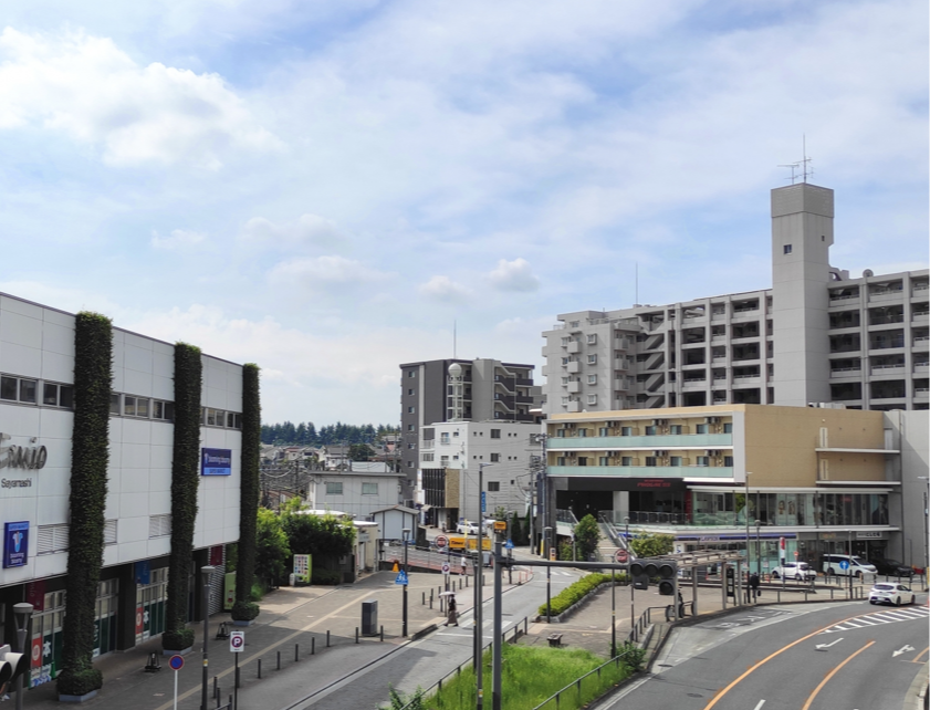 狭山市駅西口