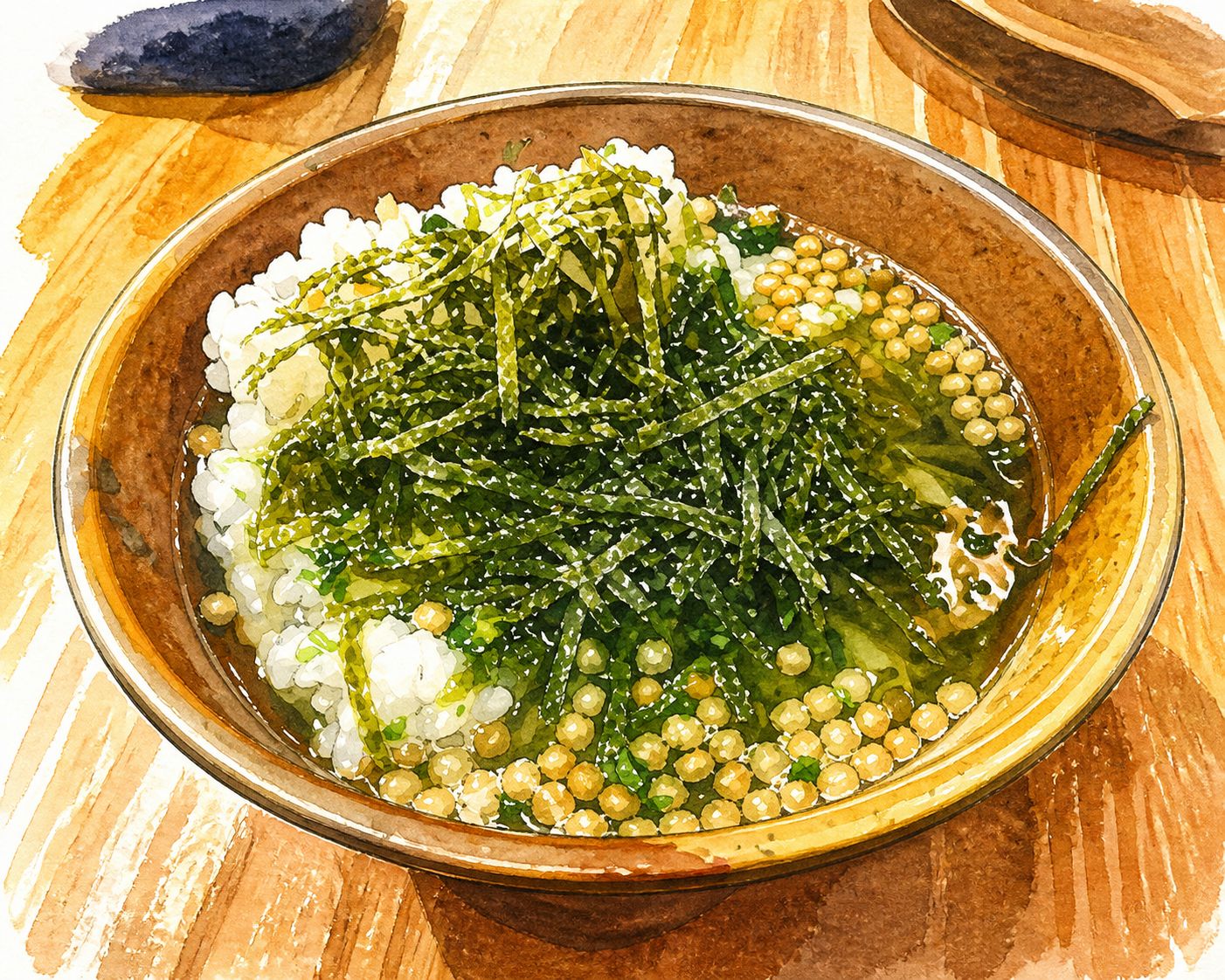 海苔茶漬け