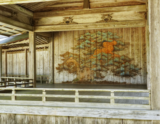 中尊寺鎮守 白山神社 能楽堂