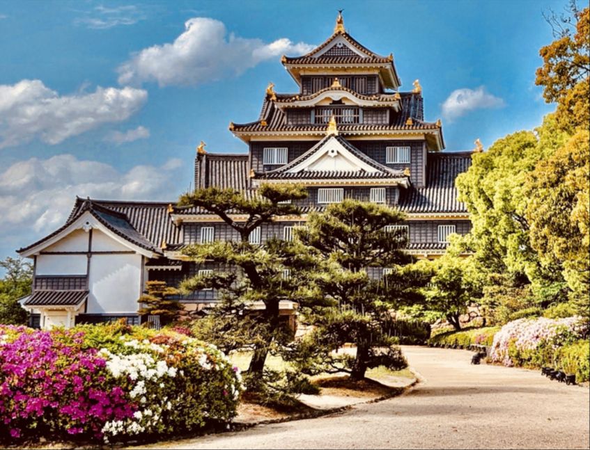 岡山城