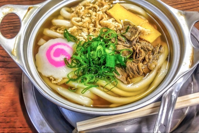 鍋焼きうどん（松山）