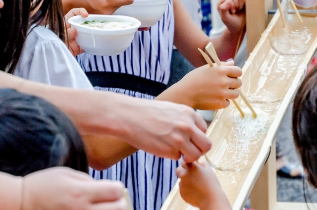 そうめん流し
