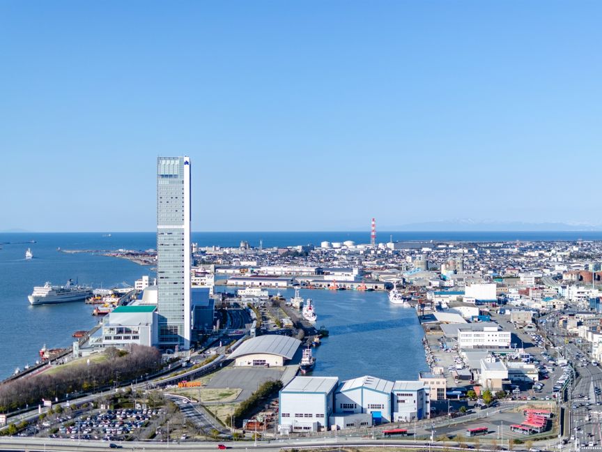 万代島
