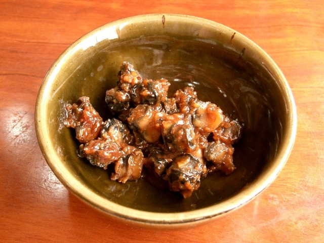 田螺の味噌煮