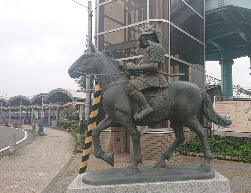 相馬野馬追像