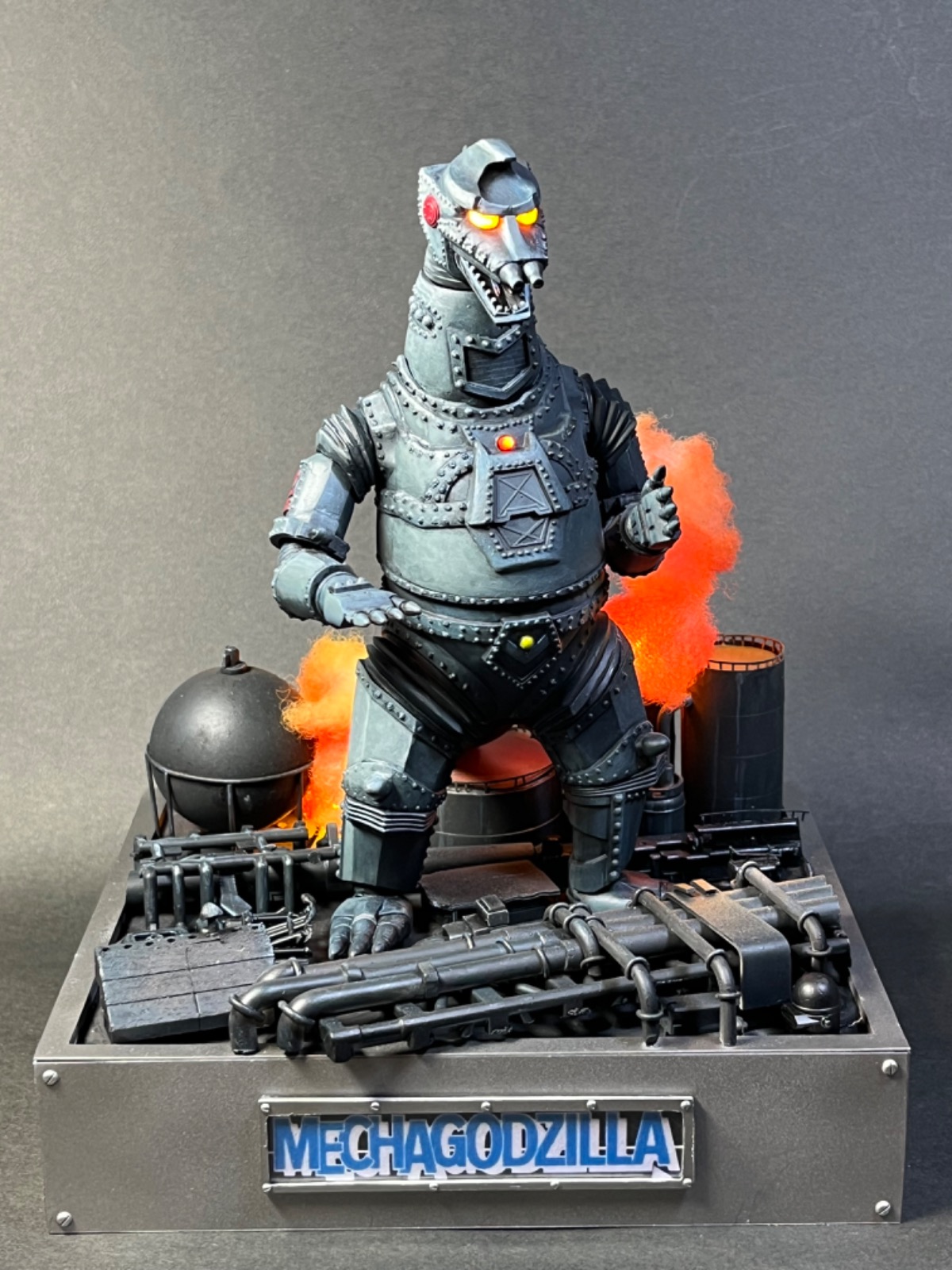 塗装完成品 バンダイ 1/350 The特撮コレクション メカゴジラ 32）フィアット＜バンダイ 1/350 ザ特撮コレクション メカゴジラ