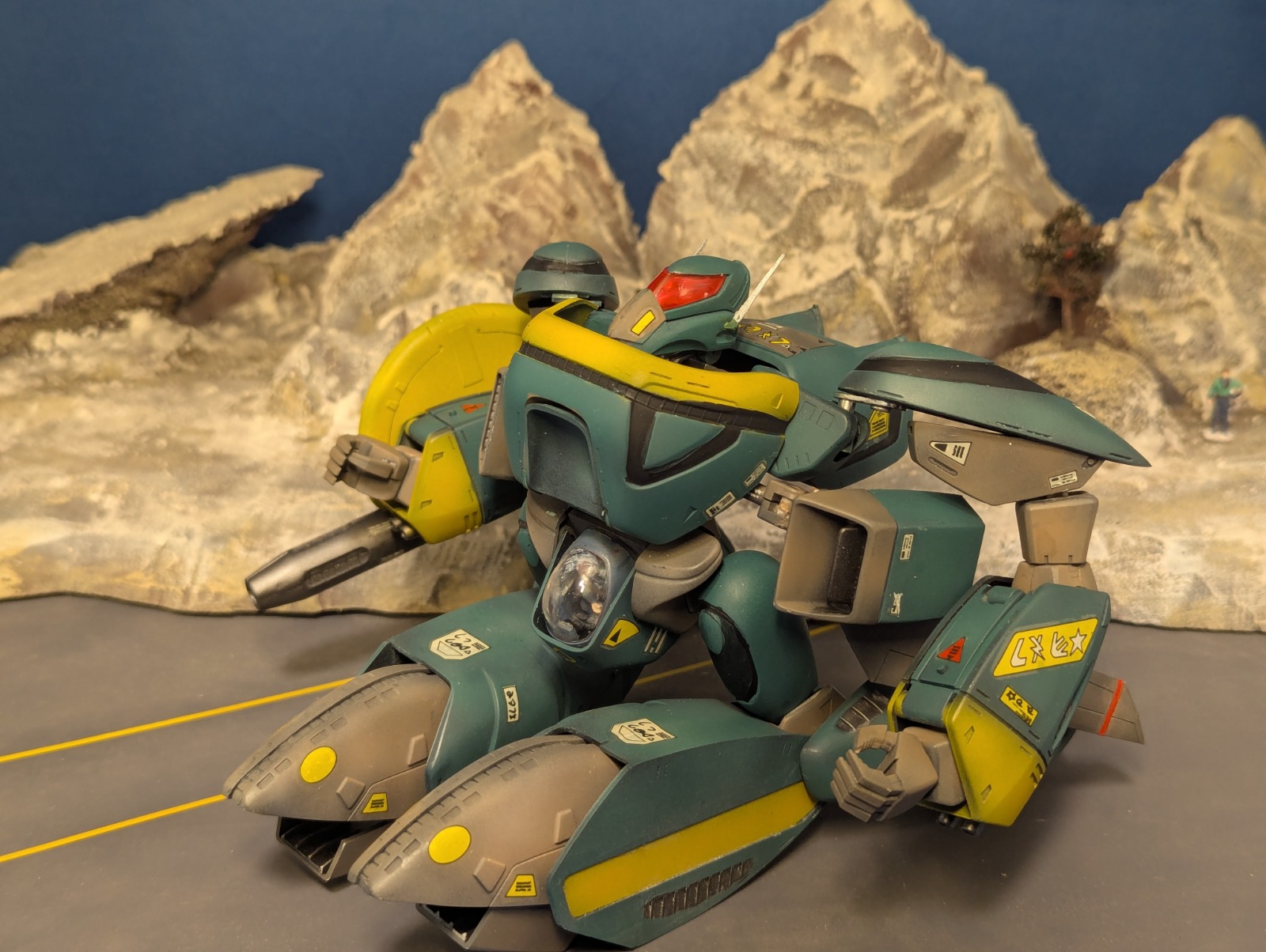まこまこ　プラモデル　1/40 可変オルソン・スペシャル　組立塗装済 超時空祭り・完成！】可変オーガス・オルソンスペシャル！ | マイナー